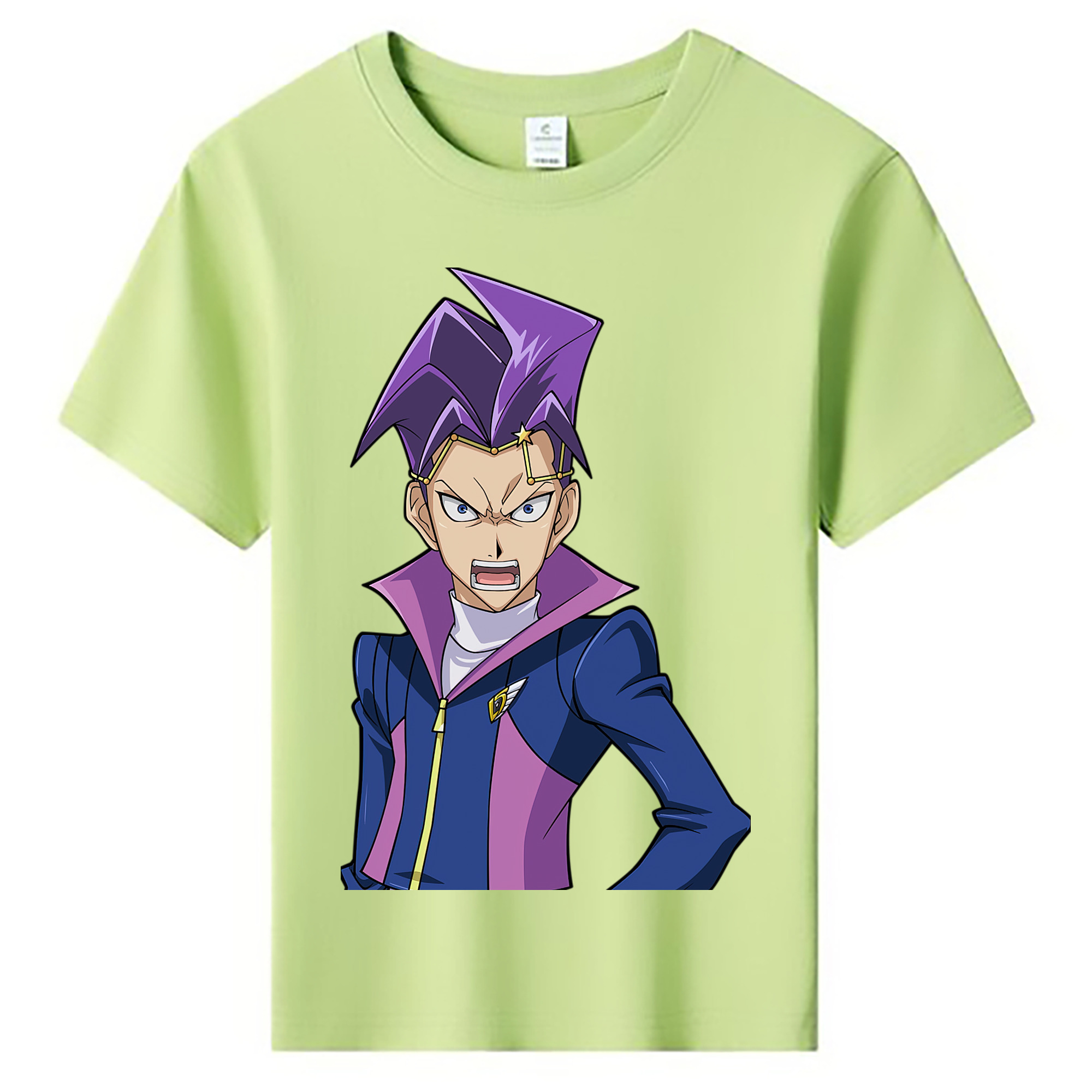 （画像用） 遊☆戯☆王 Yu-Gi-Oh! 綿100％キッズTシャツ（フロントプリント）